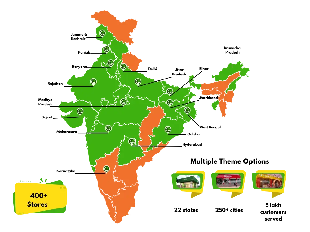 G-FreshMart grocery store franchise location