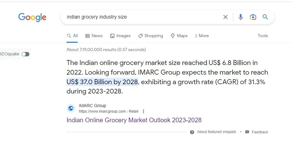 G-FRESH grocery franchise with red storefront
