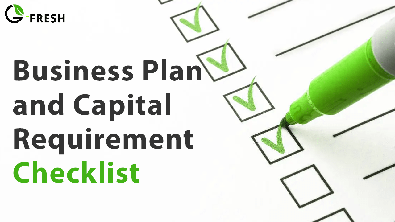 Business Plan and Capital Requirement Checklist