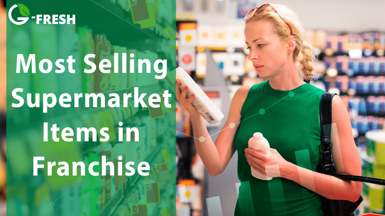 most selling supermarket items