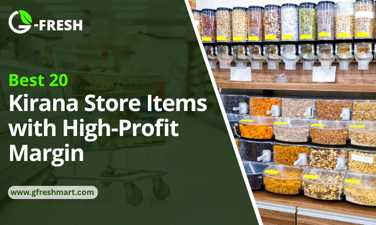 kirana store items with high-profit margin